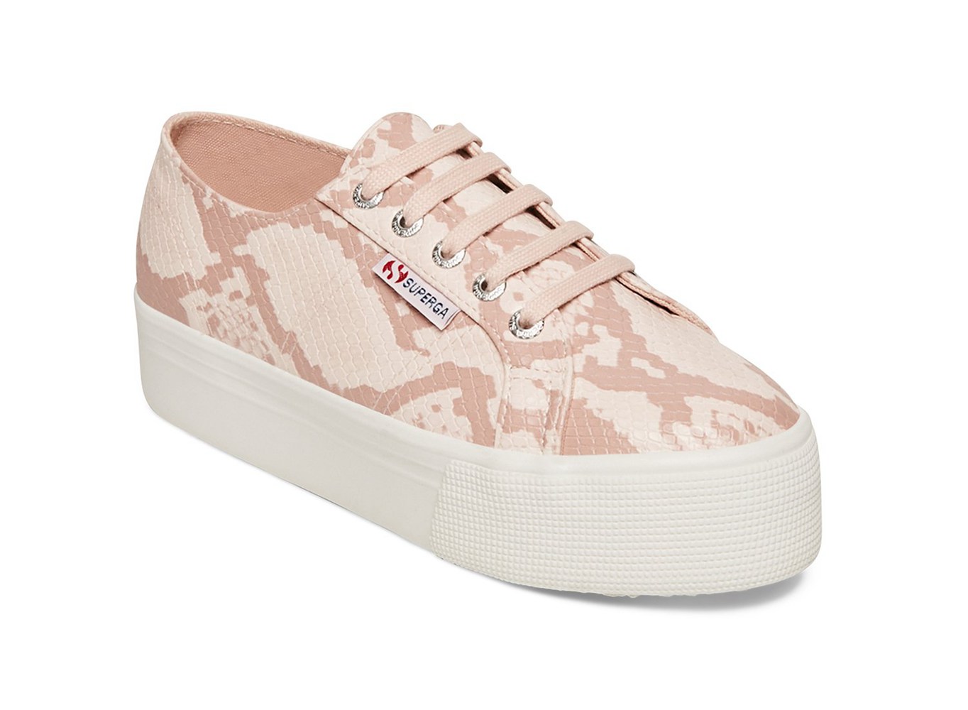 Superga Pink/Snake Sneakers Womens - 2790 Synthsnakew - 260JREUDK